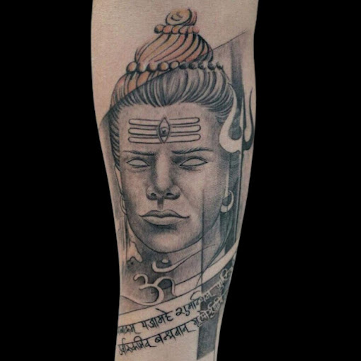 Ganesh tattoo design | om ganesh tattoo design | trishul om ganesh tattoo  design | - YouTube