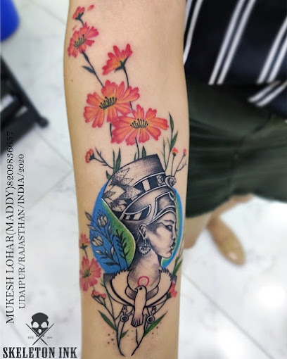 Skull Fashion Studio  Tattoo in Bhupalpura UdaipurUdaipurrajasthan   Best Tattoo Parlours in Udaipurrajasthan  Justdial