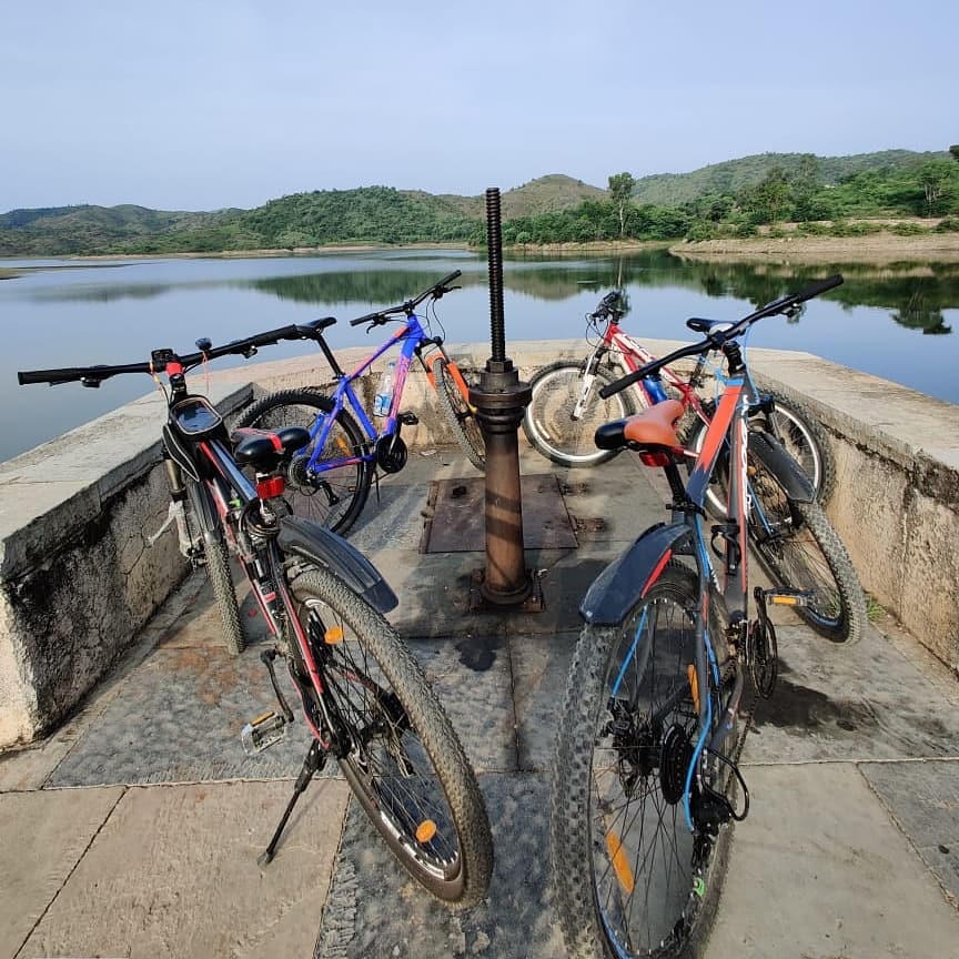 Cycling in Udaipur