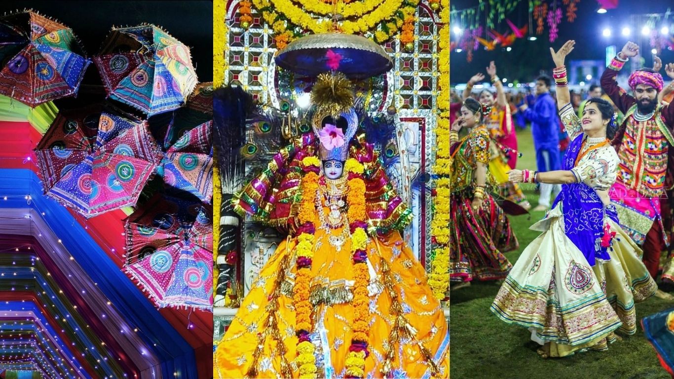 how navratri celebration is done in udaipur
