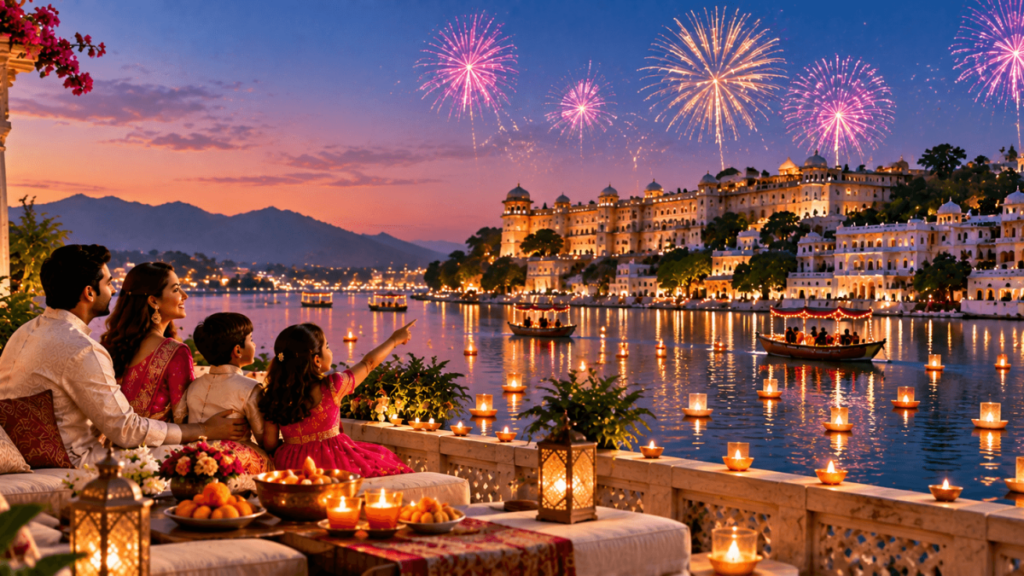 Perfect Diwali Party in Udaipur